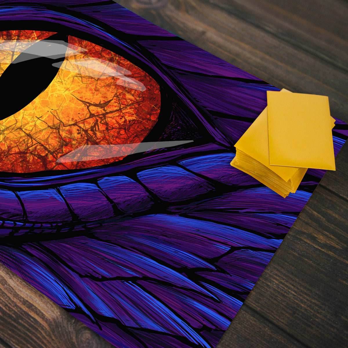 Dragon's Gaze Playmat - Standard Playmat / Plain