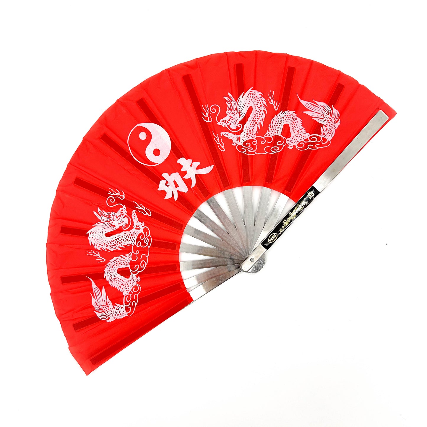 Tessen-Jutsu Iron Fan Weapon Dragon Red-0