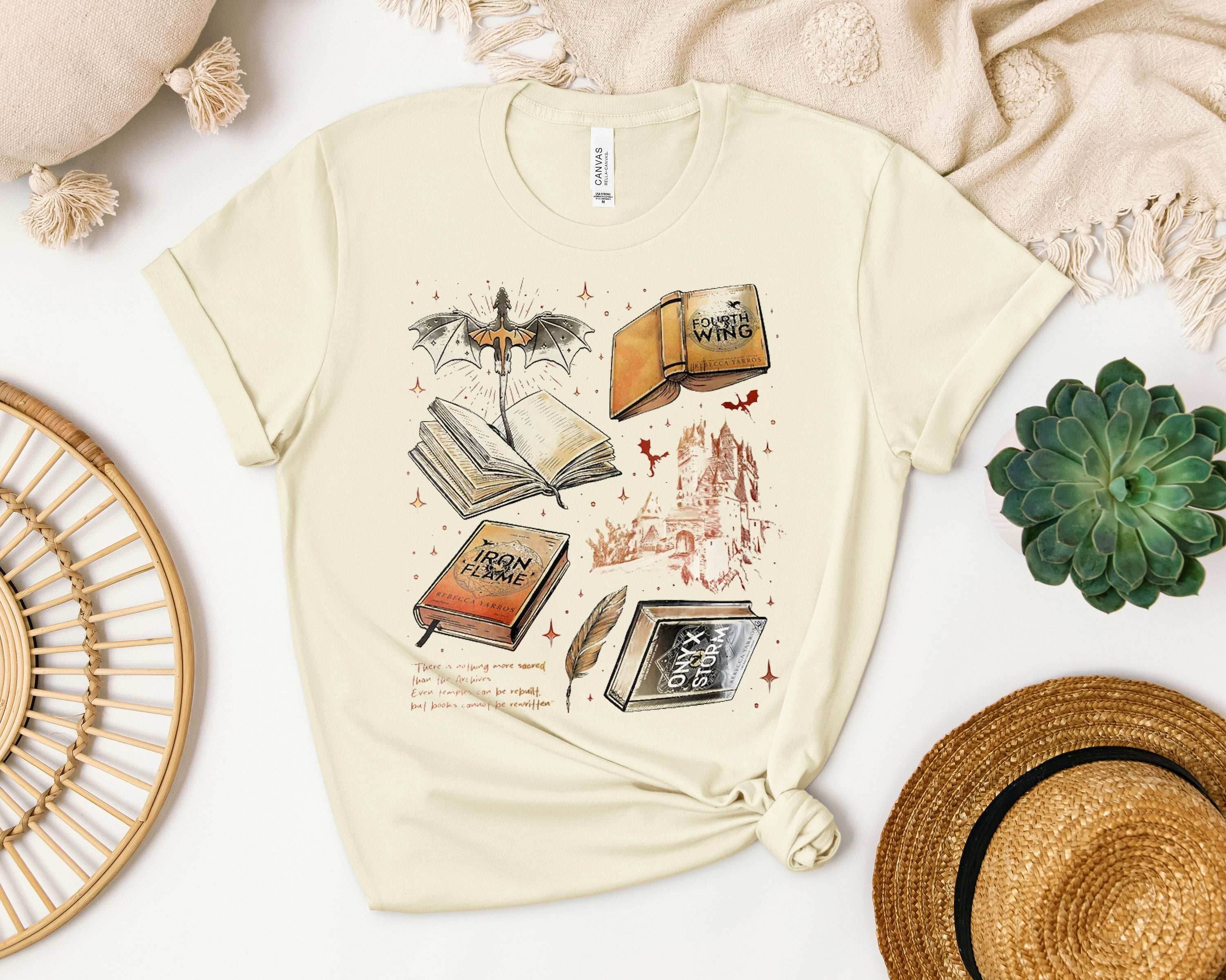 Fourth Wing Graphic Tee - S
