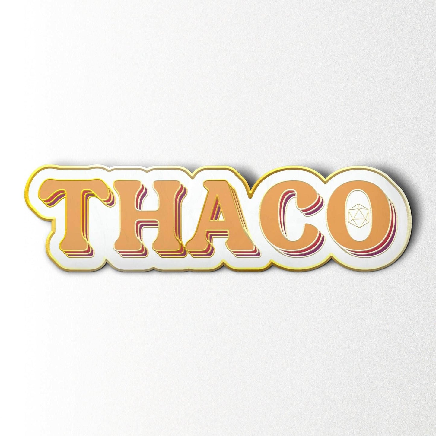 THAC0 - Enamel Pin - 