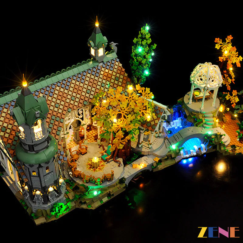 Light Kit for LEGO RIVENDELL: Lord of the Rings #10316