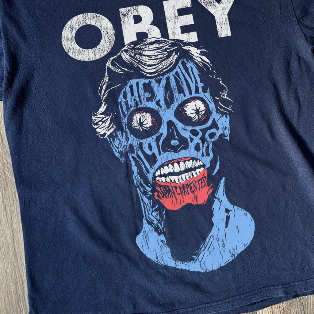 They Live' Obey Vintage Black T-Shirt