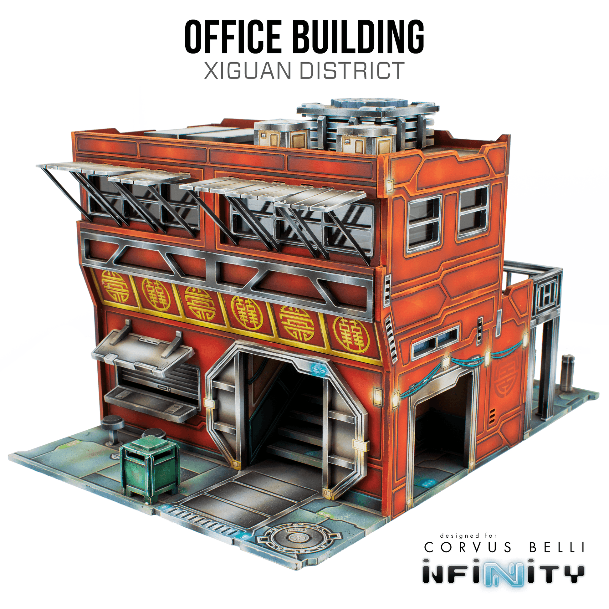 Xiguan Vendor Flat - Color Printed in Red