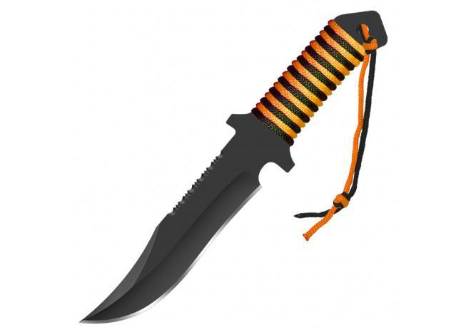 Tiger on the Prowl Hunting & Throwing Knife Set-1