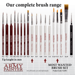 The Army Painter Hobby Starter: Wargamers Most Wanted Brush Set - 