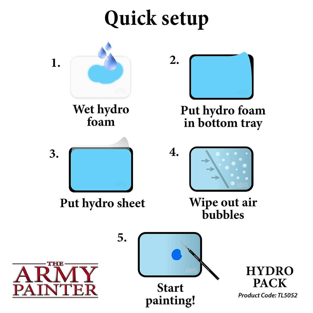 Army Painter Tools: Wet Palette - Hydro Pack - 