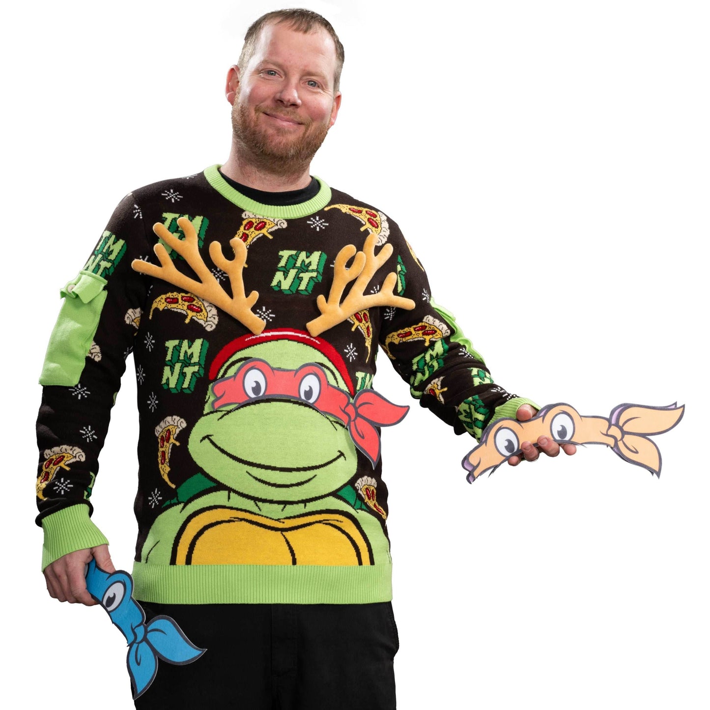 TMNT Ring Toss Sweater - XS