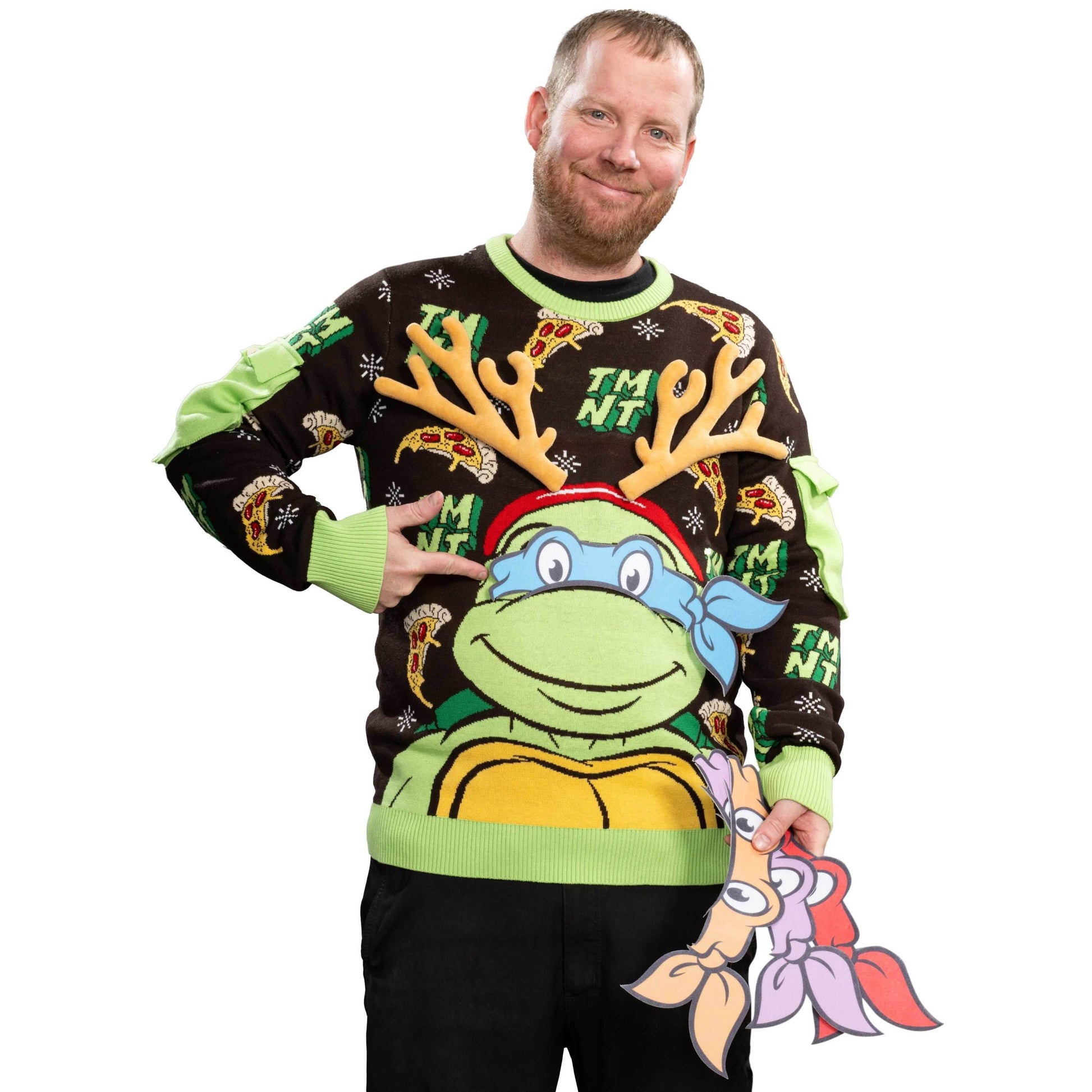 TMNT Ring Toss Sweater - XS