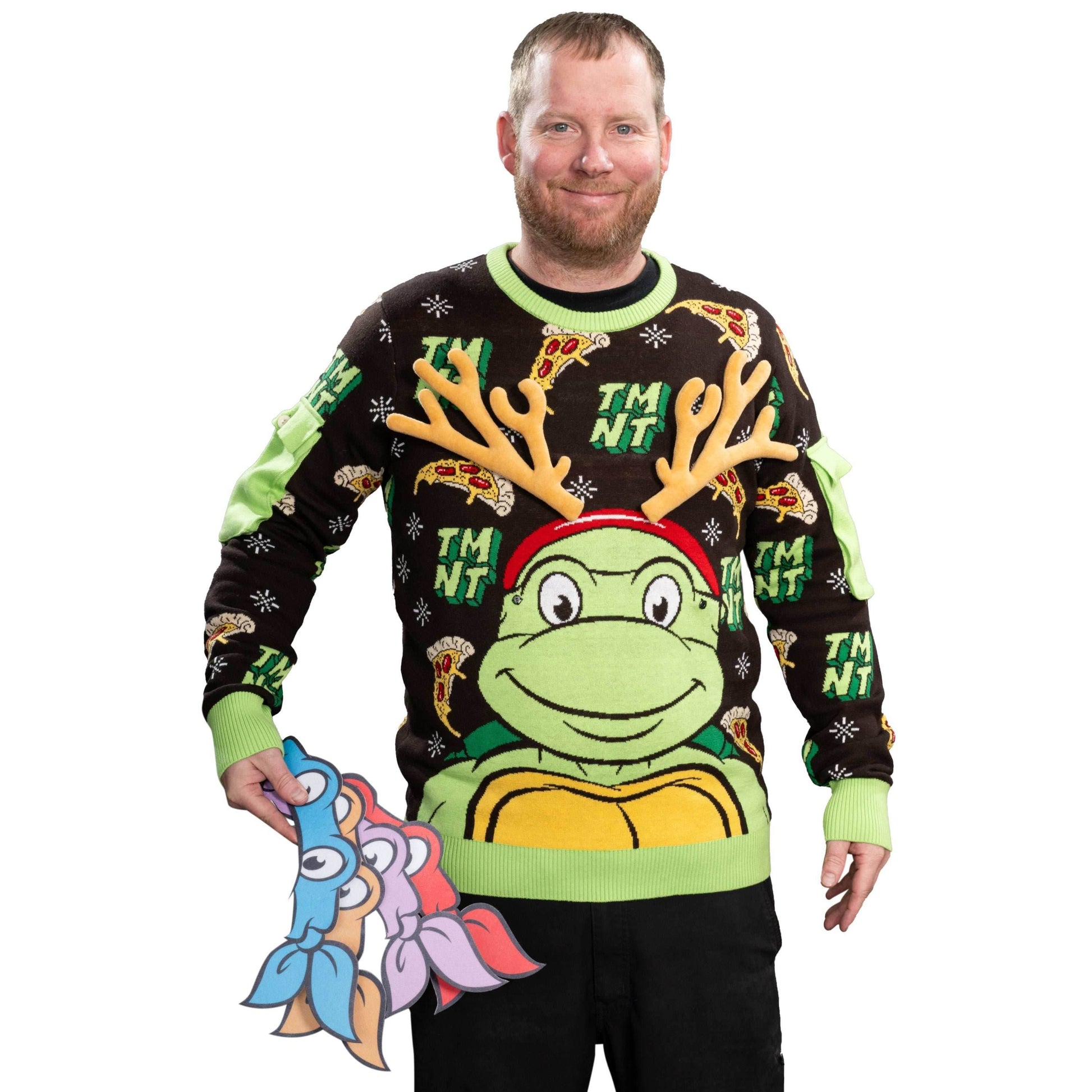 TMNT Ring Toss Sweater - XS