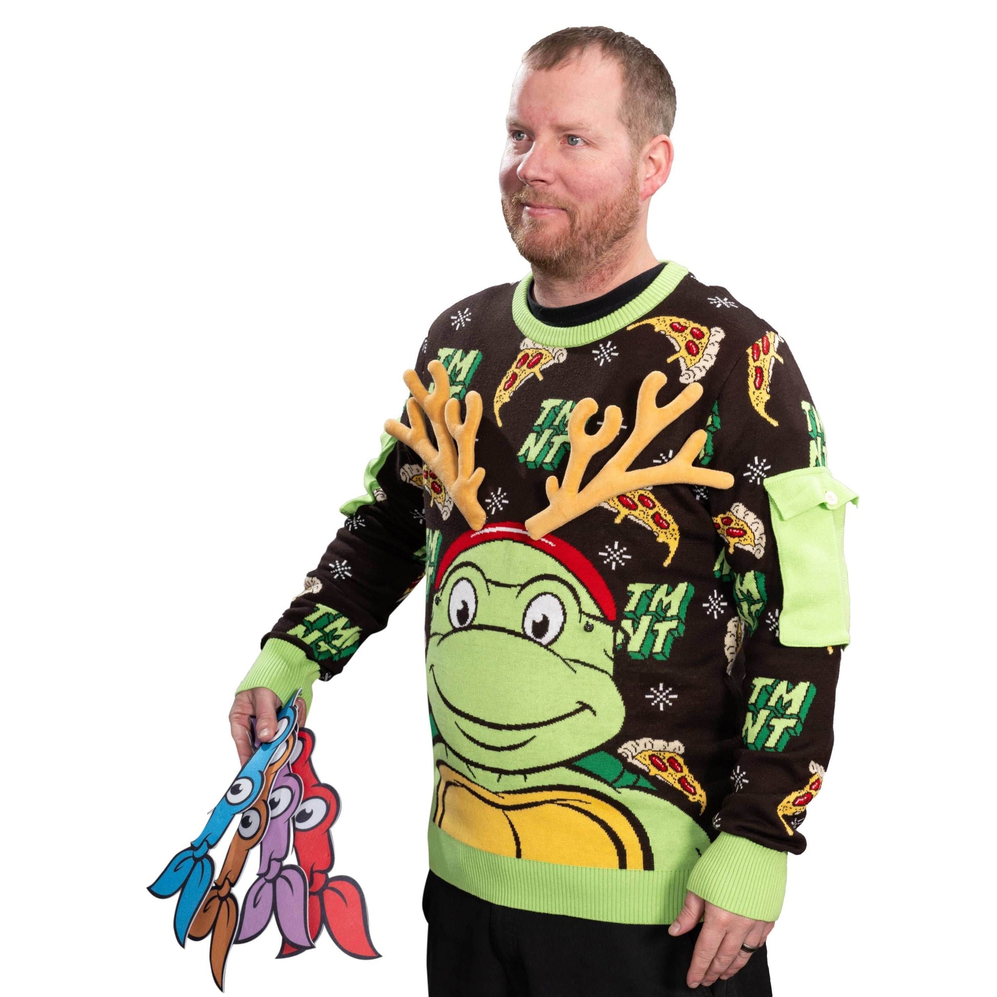 TMNT Ring Toss Sweater - XS