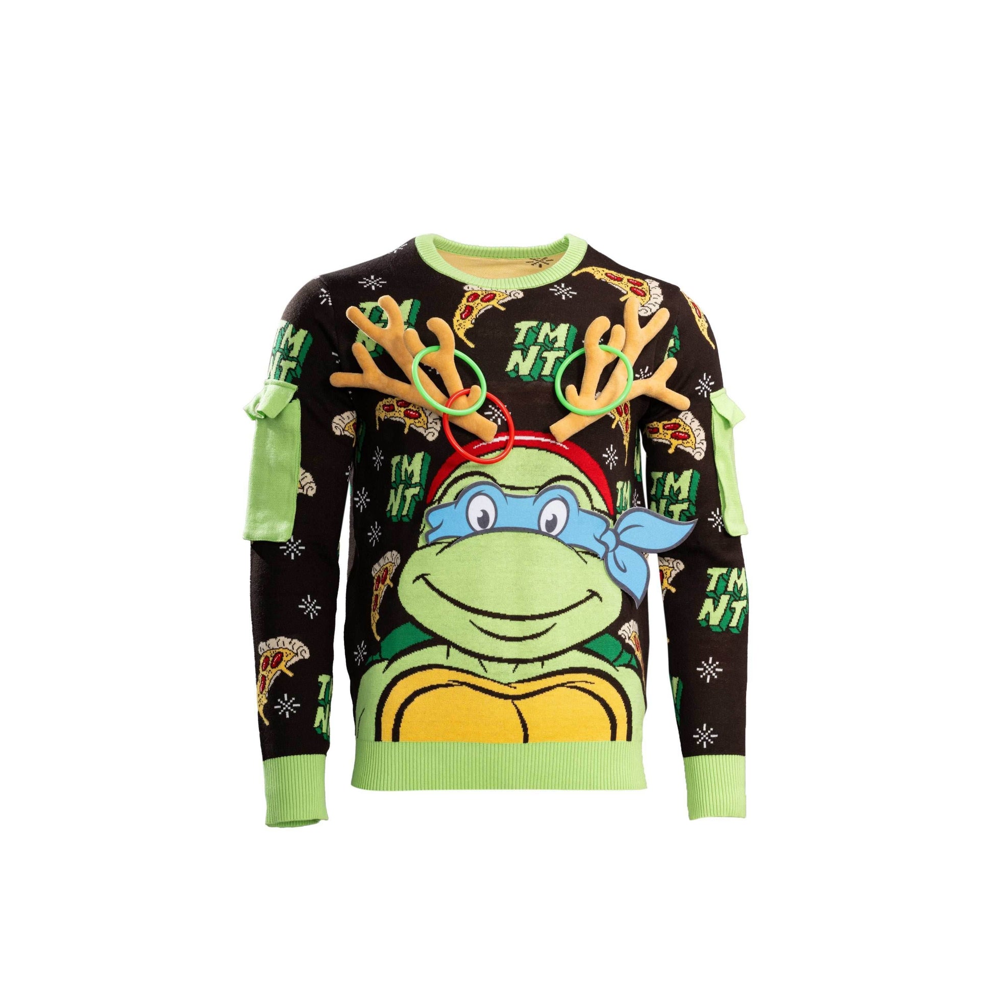 TMNT Ring Toss Sweater - XS