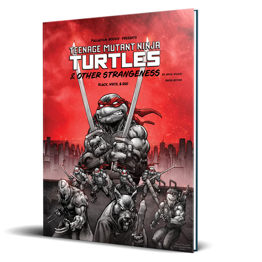 Teenage Mutant Ninja Turtles & Other Strangeness Black, White & Red Edition