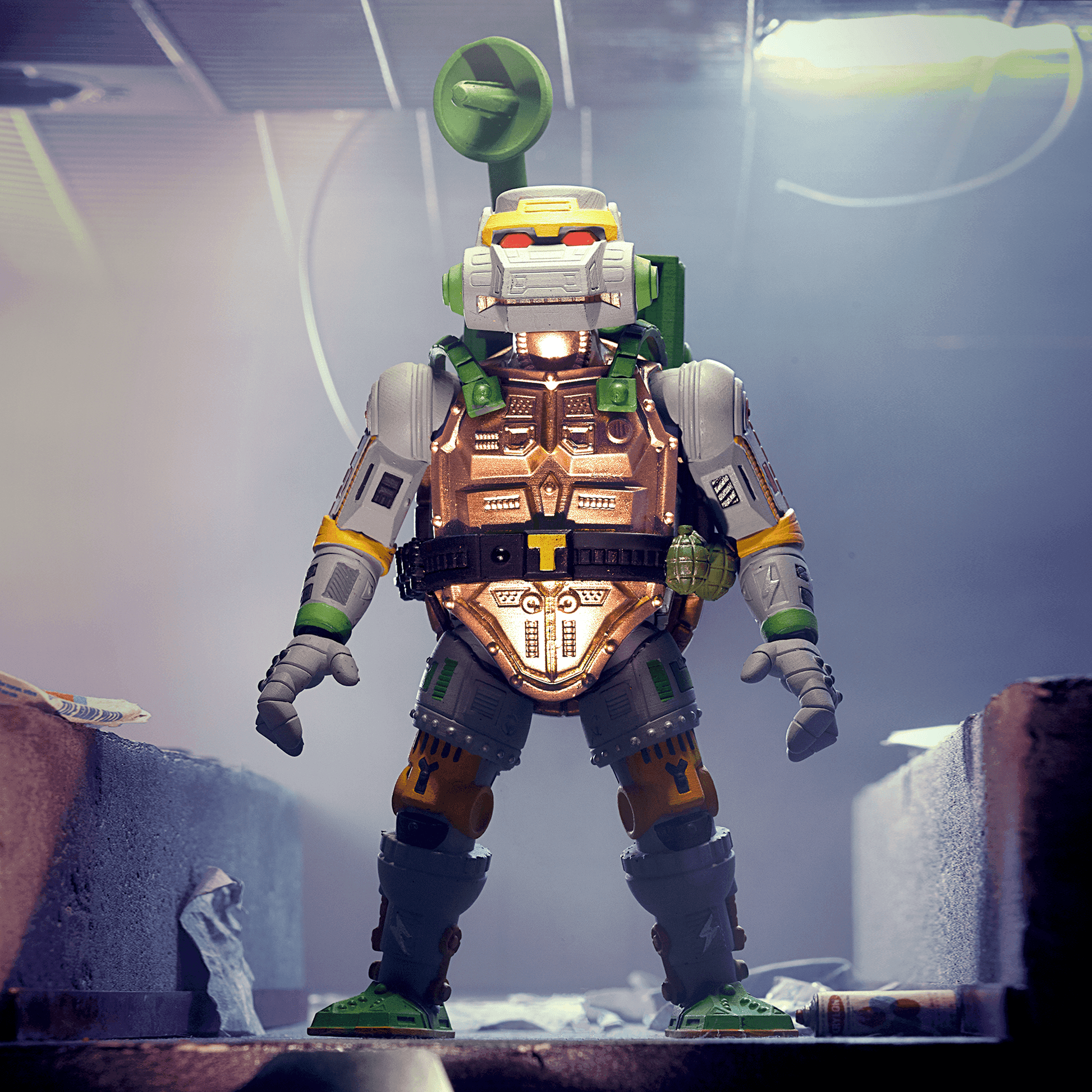 Super7 x Teenage Mutant Ninja Turtles Ultimates Metalhead Wave 3 Action Figure TMNT - 