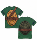 TMNT Striped Sleeves Boys Costume T-shirt