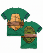 TMNT Striped Sleeves Boys Costume T-shirt