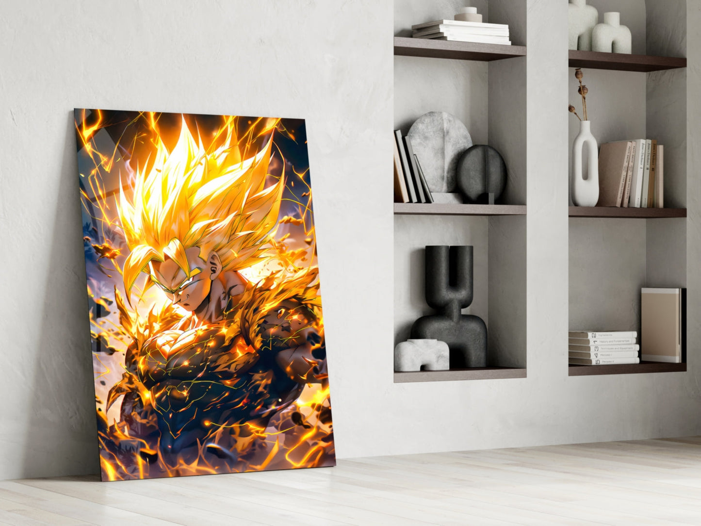 Super Saiyan Gohan Glass Wall Art || Designer Collection