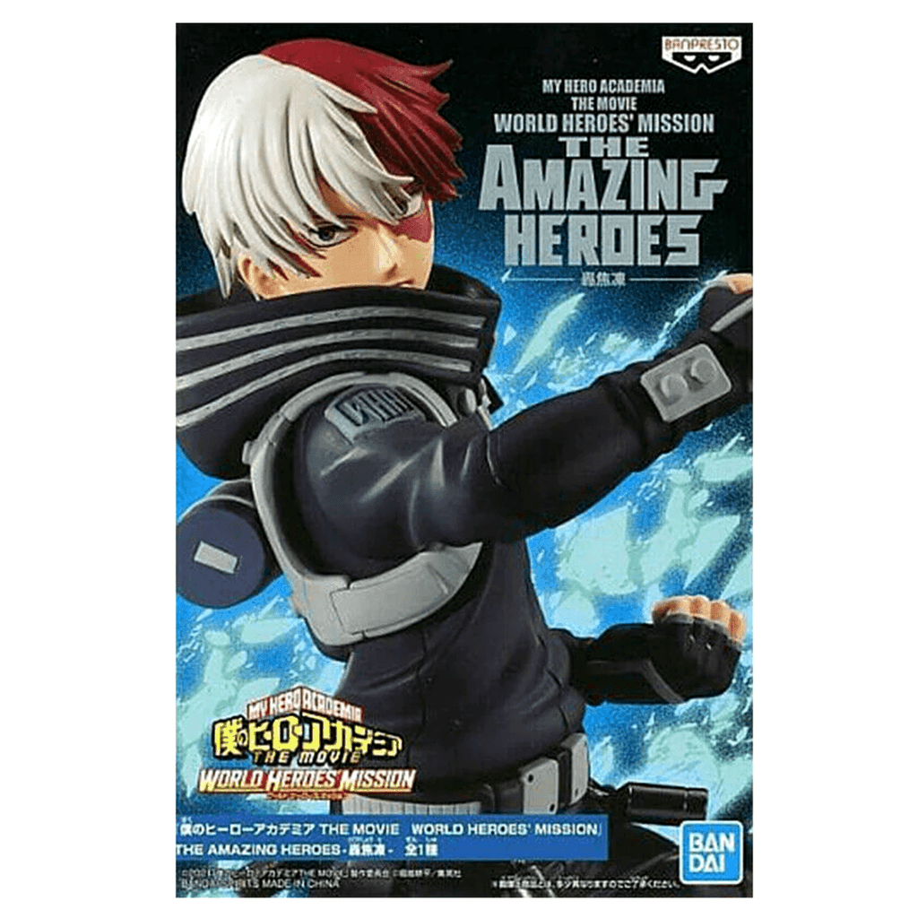 My Hero Academia: World Heroes' Mission - Shoto Todoroki - The Amazing Heroes Figure - 