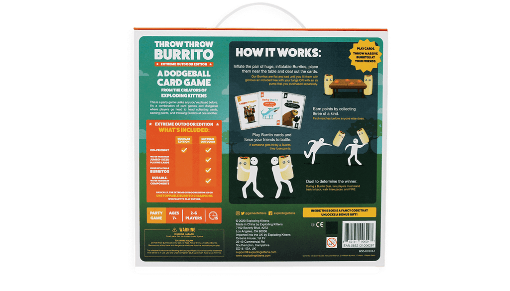 Throw Throw Burrito: Extreme Outdoor Edition - 