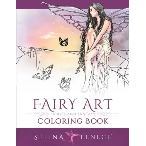 Fairy Art Coloring Book