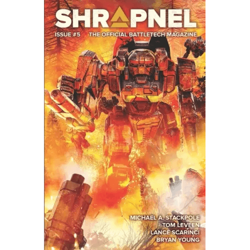 BattleTech: Shrapnel, Issue #5 (The Official BattleTech Magazine) - Paperback - 