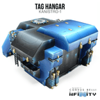 Kapsulo Kanistro-1 TAG Hangar - Kanistro-1 Tag Hanger