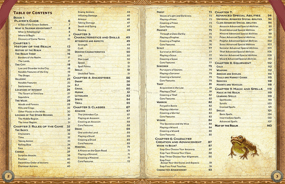 Talisman Adventures RPG: Core Rulebook - 