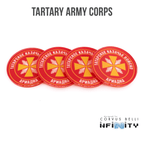 Infinity Faction Command Tokens - Tartary Armored Korps