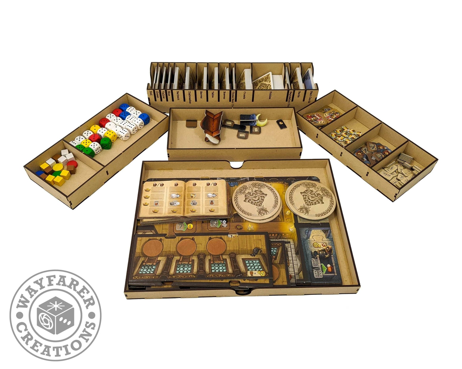 Taverns of Tiefenthal Board Game Organizer Insert - 