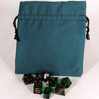 Teal Medium Dice Bag