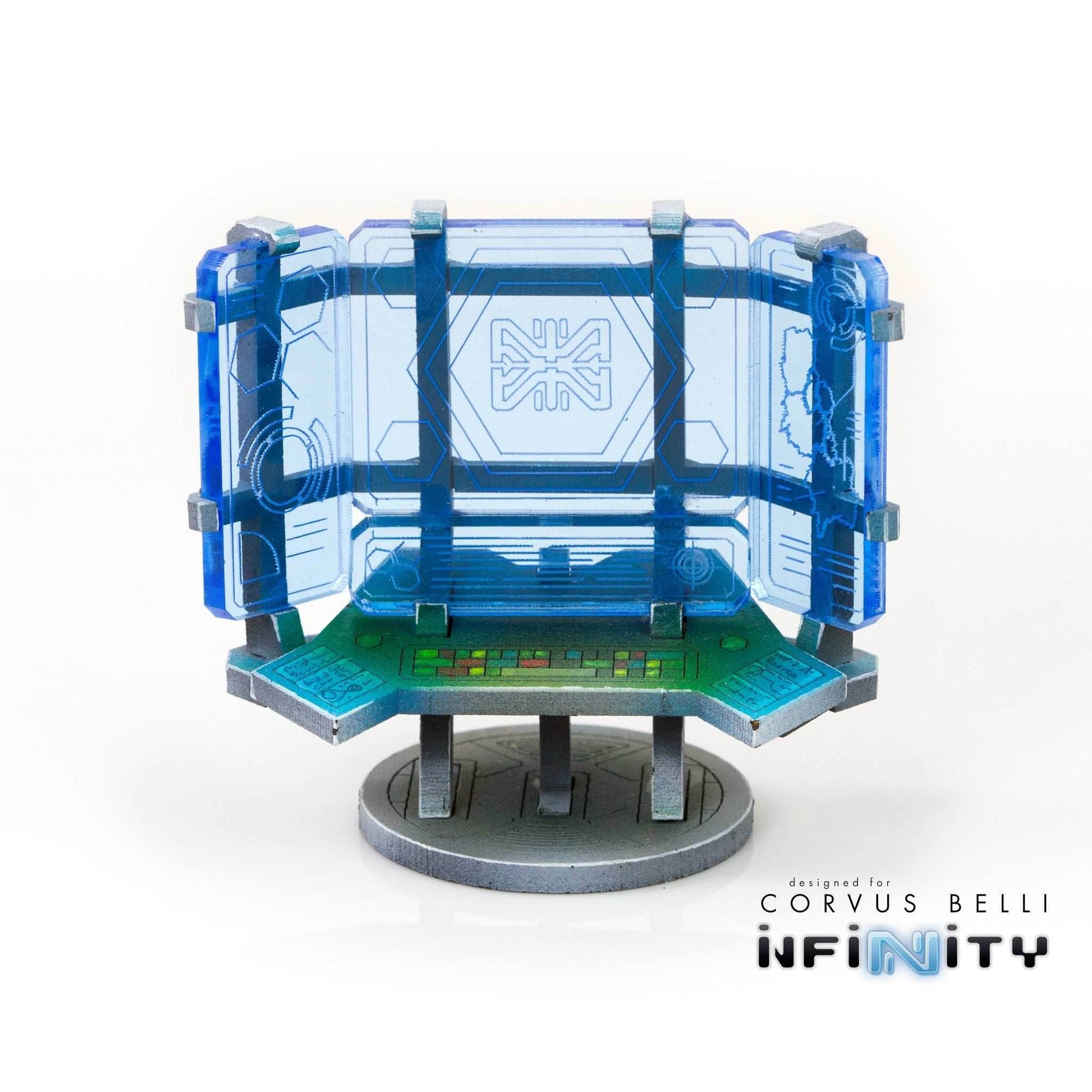 Tech Console 4-Pack - Fluorescent Blue