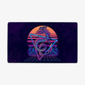 Retrowave Dragon Playmat - Plain