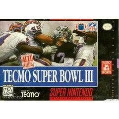 Tecmo Super Bowl III - Super Nintendo - (LOOSE)