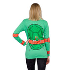 TMNT Long Sleeves Costume T-shirt & Eye Mask