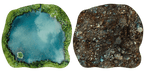 Double Sided Neoprene Terrain Table Set for Warhammer 40k, AoS, Star Wars, Conquest, Bolt Action, Saga, and more! - 