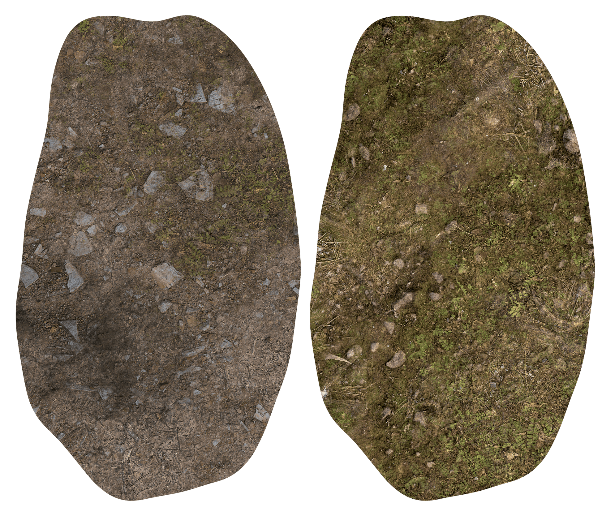 Double Sided Neoprene Terrain Table Set for Warhammer 40k, AoS, Star Wars, Conquest, Bolt Action, Saga, and more! - 