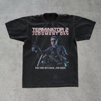 Terminator 'Judgement Day' Ii Premium Black T-Shirt