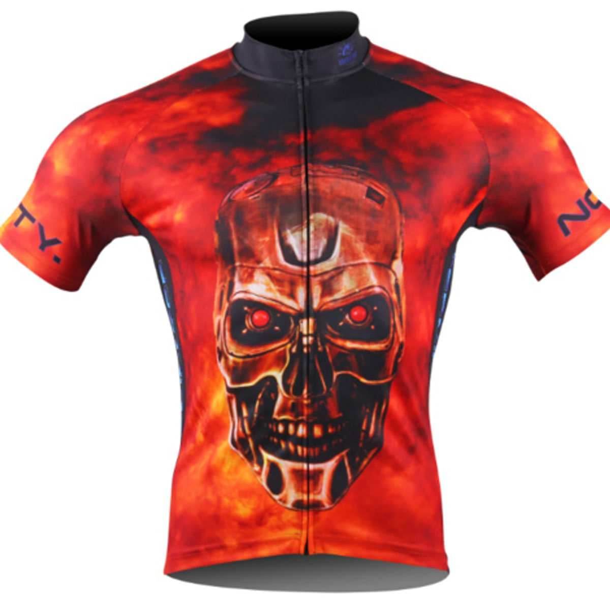 Terminator No Pity Men's Cycling Jersey (S, M, L, XL, 2XL, 3XL) - Small