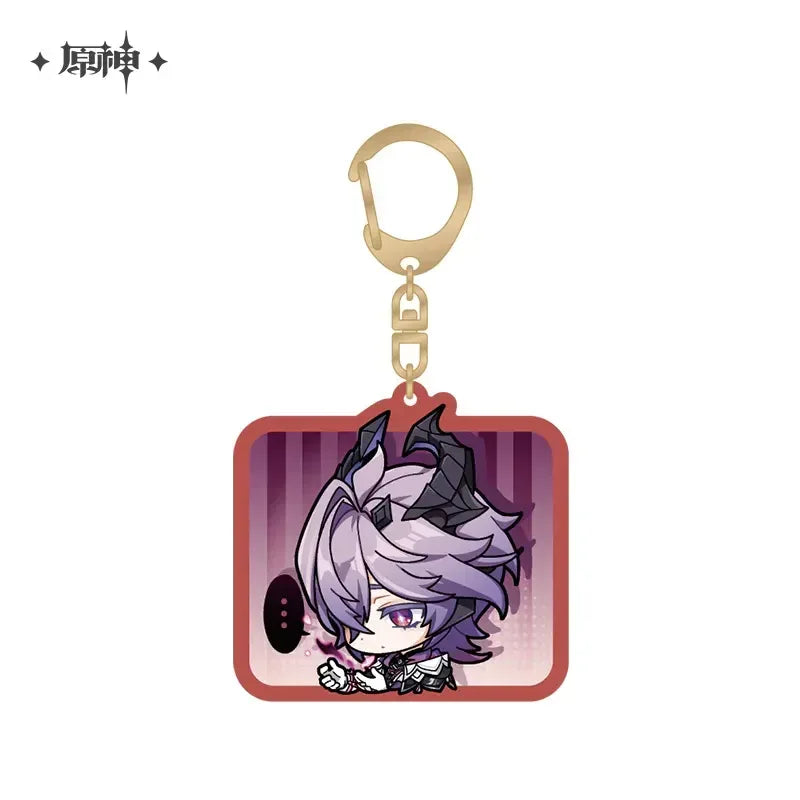 Mondstadt Chibi Emojis Series Keychain Genshin Impact