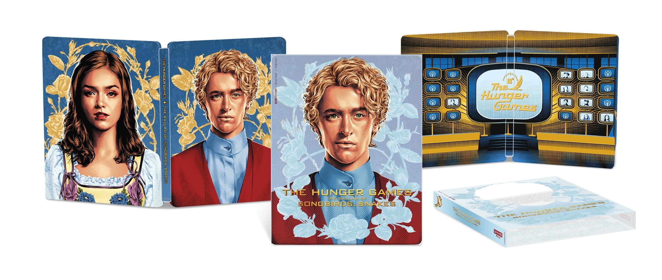 The Hunger Games: Ballad of Songbirds and Snakes - Limited Edition Steelbook (4K Ultra HD + Blu-ray + Digital)