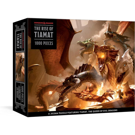 The Rise of Tiamat Dungeons & Dragons 1000 Piece Jigsaw Puzzle Potter - 