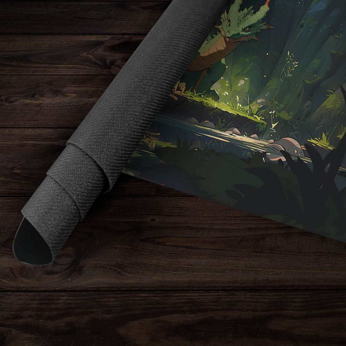 Nymuai, Dragon of the Glade Playmat - Standard Playmat / Plain