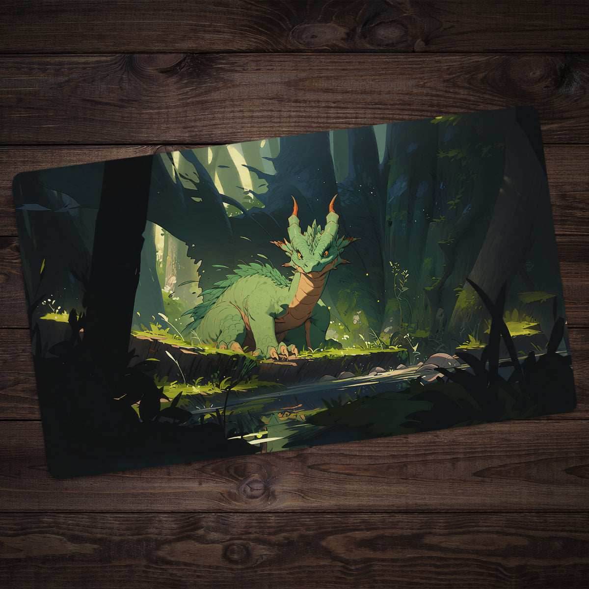 Nymuai, Dragon of the Glade Playmat - Standard Playmat / Plain