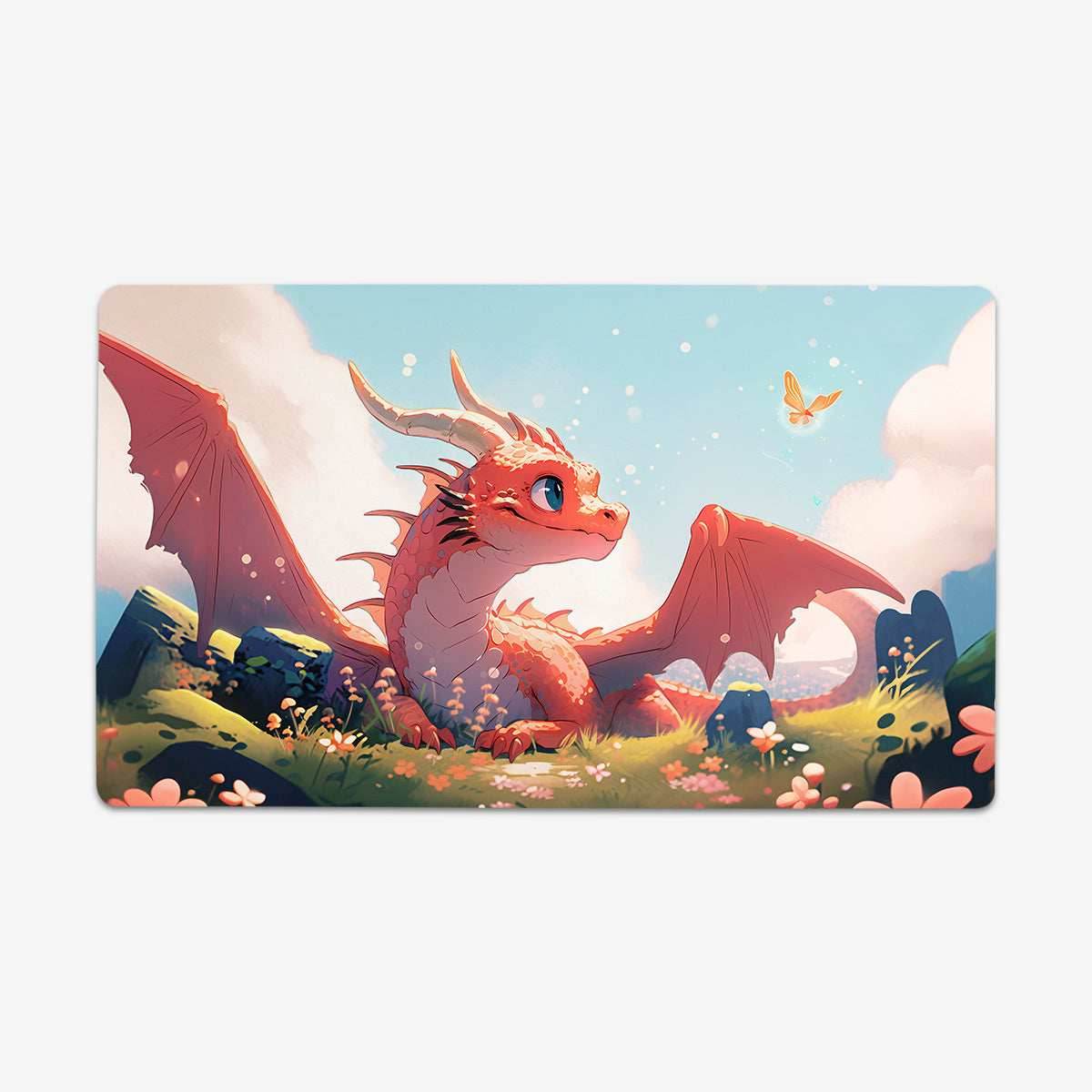 Sunshine Dragon Playmat - Standard Playmat / Plain