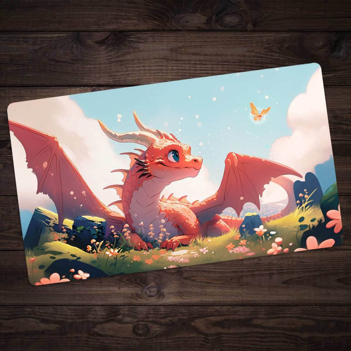 Sunshine Dragon Playmat - Standard Playmat / Plain