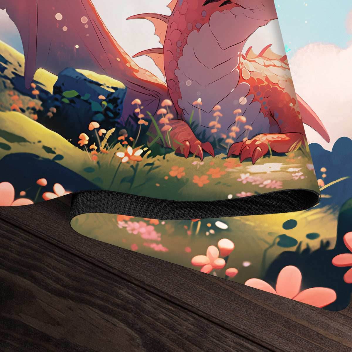 Sunshine Dragon Playmat - Standard Playmat / Plain