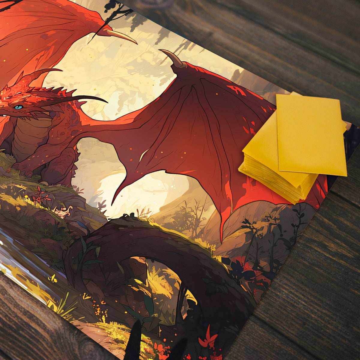 The Eidenmarsh Dragon Playmat - Standard Playmat / Plain