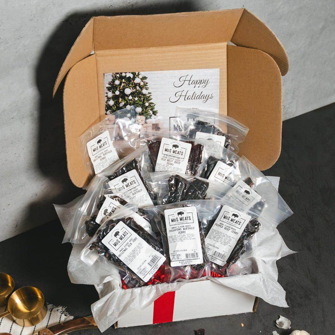 Gift Box:The Jerky Sampler - You Deserve It All! - 