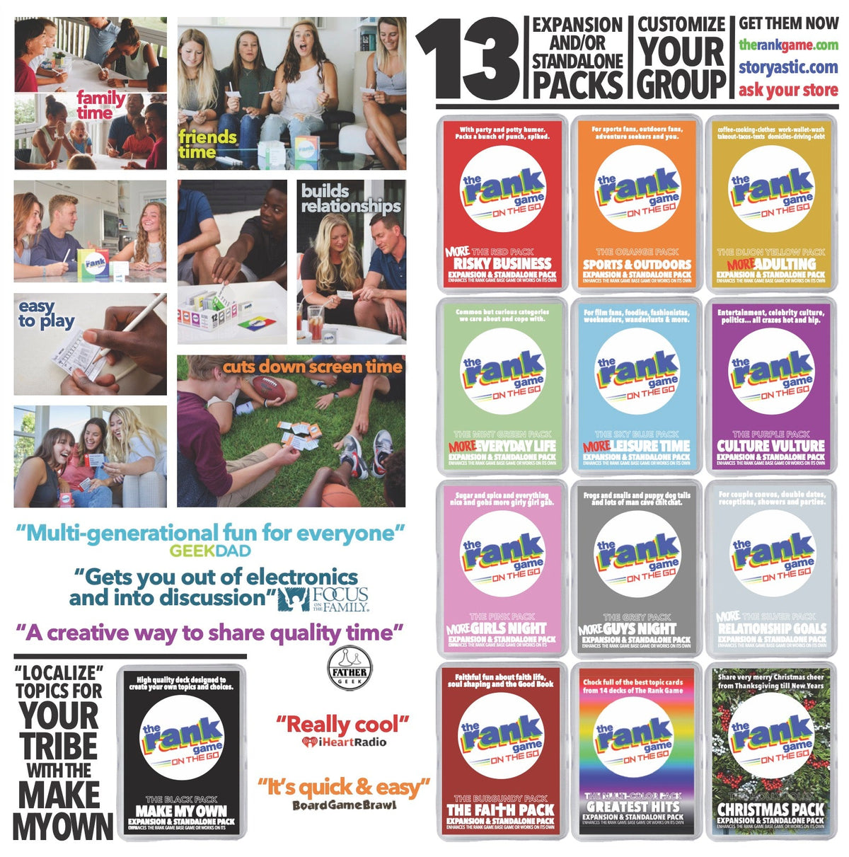 The Rank Game: Sports & Outdoors (Standalone & Expansion Pack)