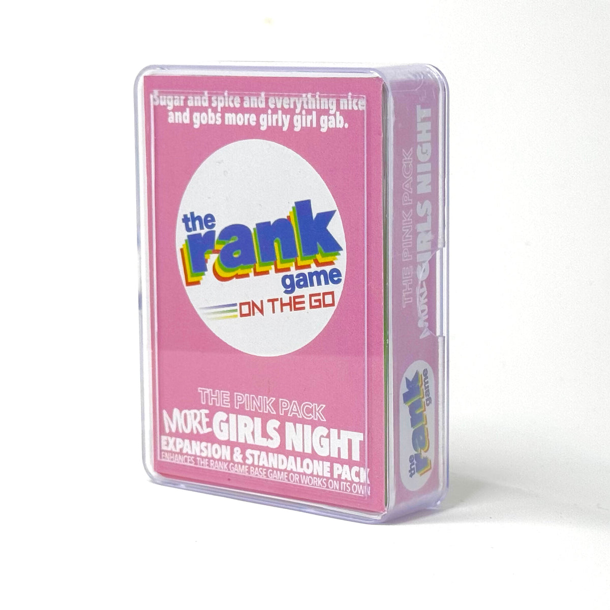 The Rank Game On-the-Go: MORE Girls Night (Pink Pack)