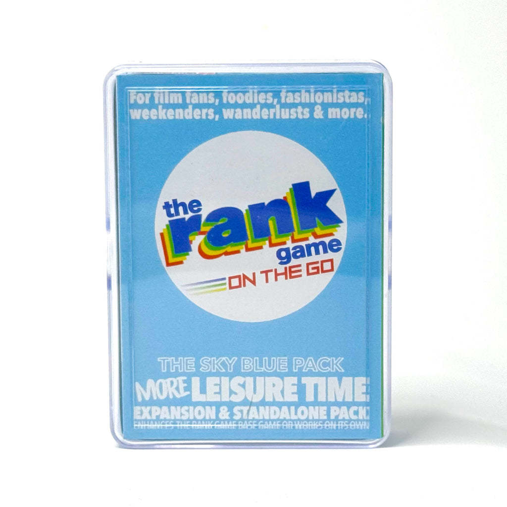 The Rank Game: More Leisure Time (Standalone & Expansion Pack)